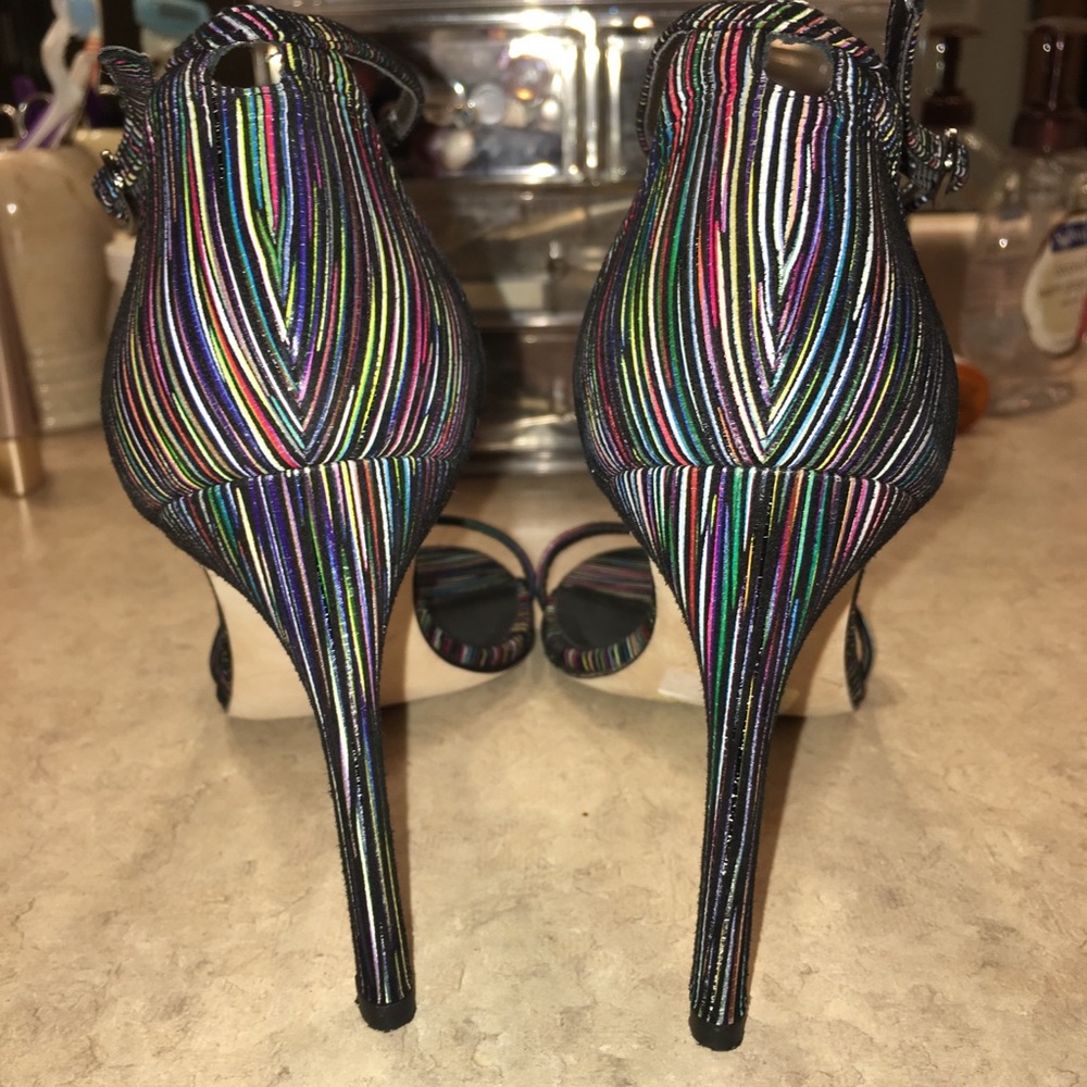 Stuart Weitzman Multi Colored Leather Stilettos - image 3